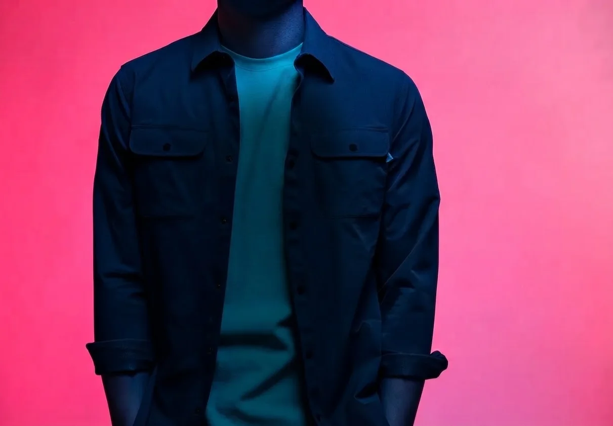 Alejandro Zárate against a magenta backdrop